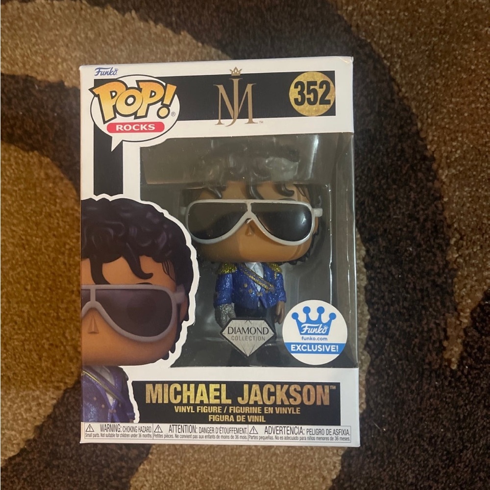 Michael Jackson Funko exclusive diamond edition 1984 Grammys
